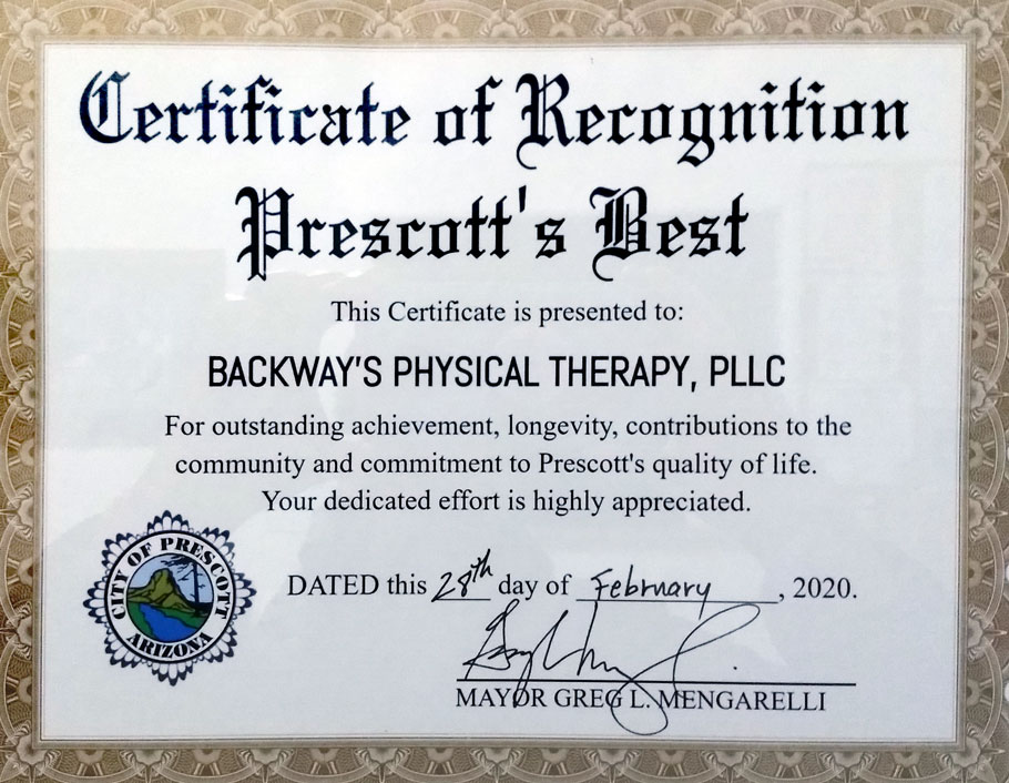 Backway s Physical Therapy